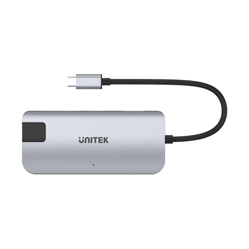 Unitek Y-DK09016 5-in-1 USB-C Ethernet Hub with Dual Monitor and 60W Power Delivery Unitek Y-DK09016 5-in-1 USB-C Ethernet Hub with Dual Monitor and 60W Power Delivery
